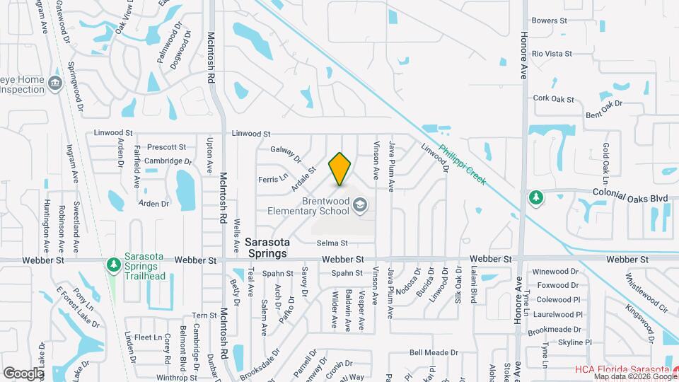 2319 Stratford Dr Map and Location Details