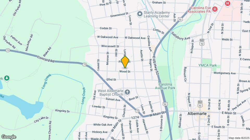 1002 Wood St Mapa y Detalles de la Ubicación
