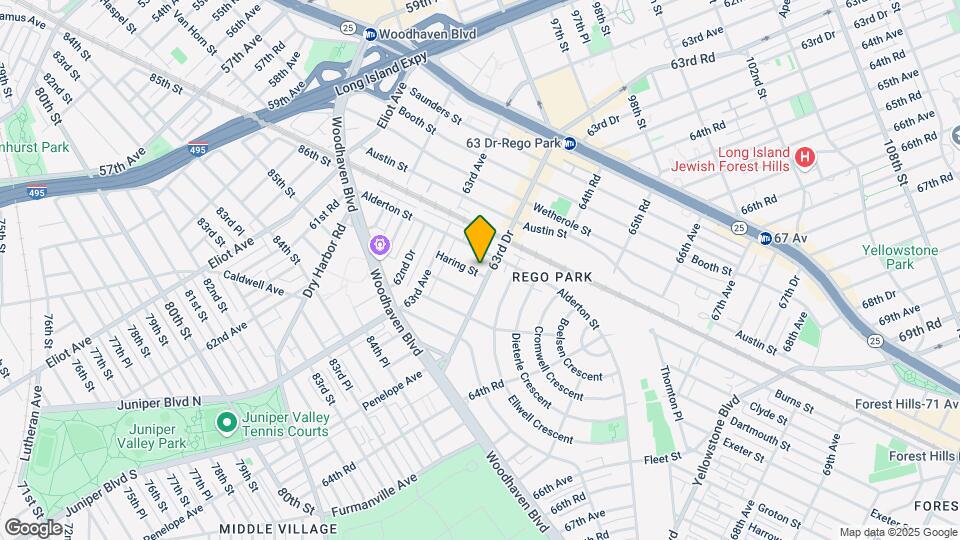 63-53 Haring St Map and Location Details