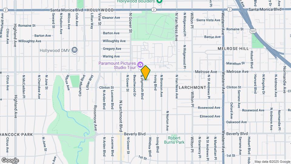 616 N Plymouth Blvd Map and Location Details