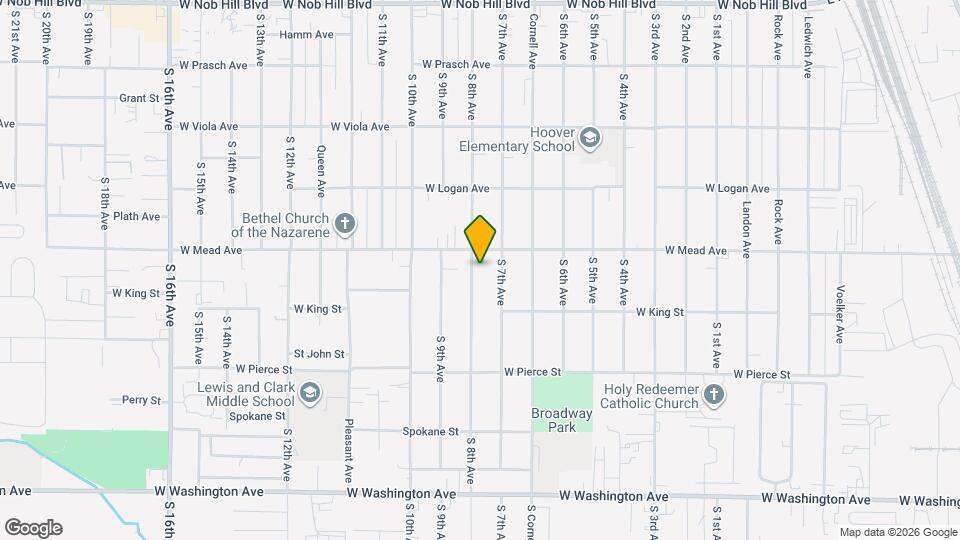 1507 S 8th Ave Mapa y Detalles de la Ubicación