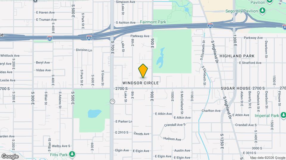 2337 S Windsor Cir Map and Location Details