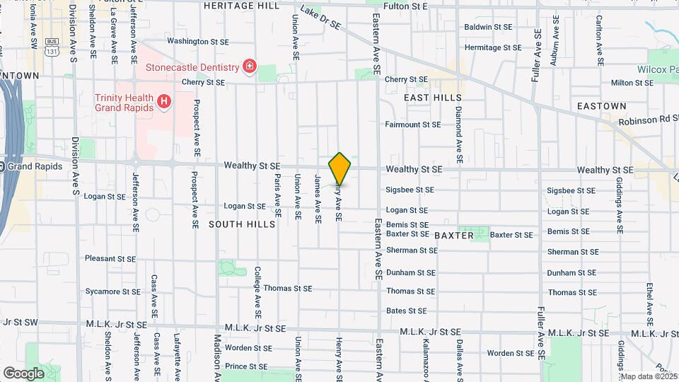 446 Henry Ave SE Map and Location Details