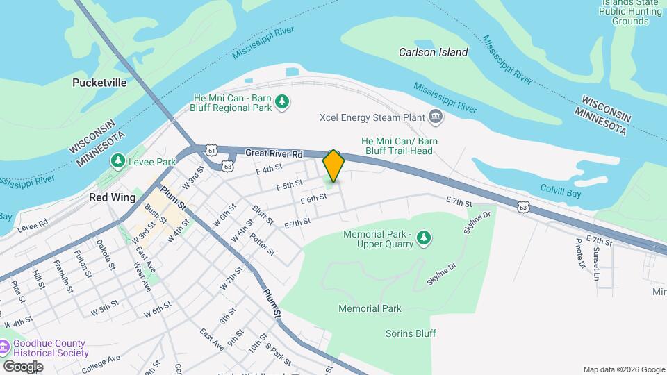 520 Centennial St, Unit 1 Map and Location Details