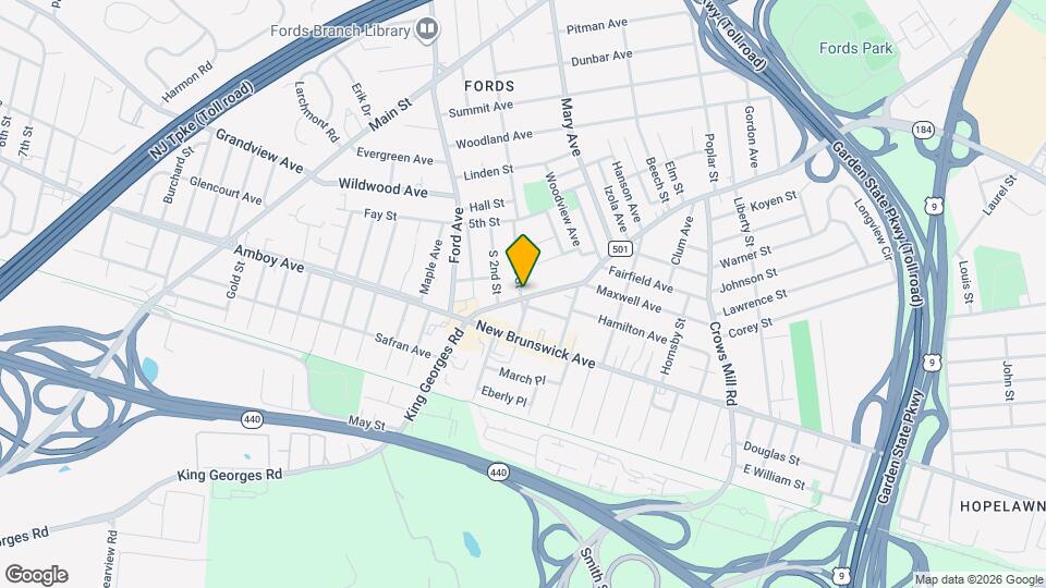 831 King Georges Rd Mapa y Detalles de la Ubicación