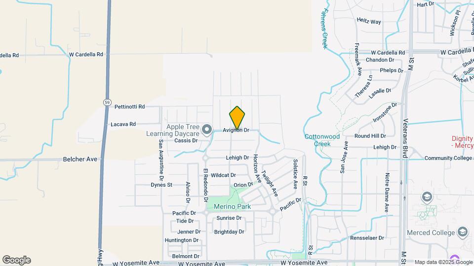 1240 Avignon Dr Map and Location Details