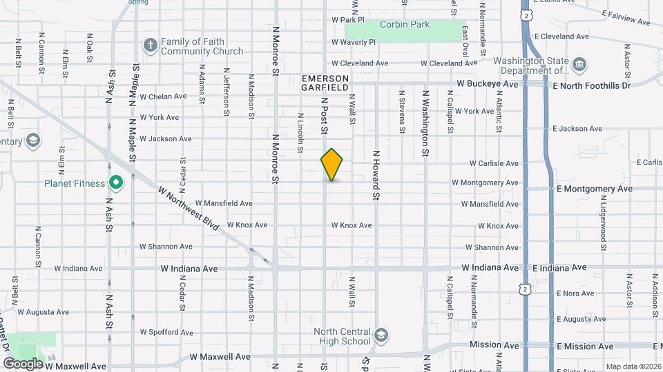 729 W Montgomery Ave Map and Location Details