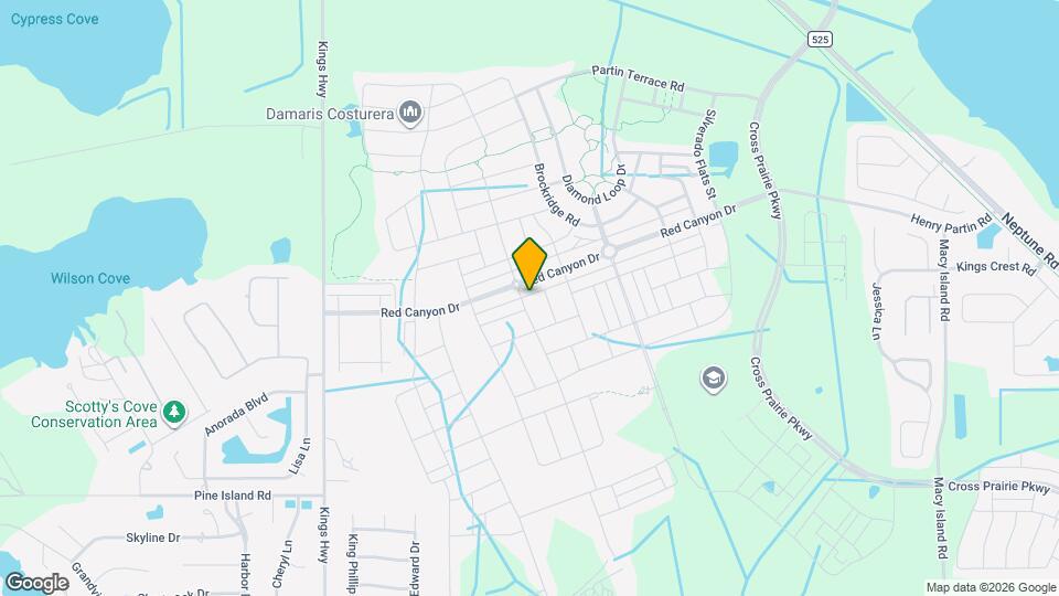 1503 Oak Reserve Dr Map and Location Details