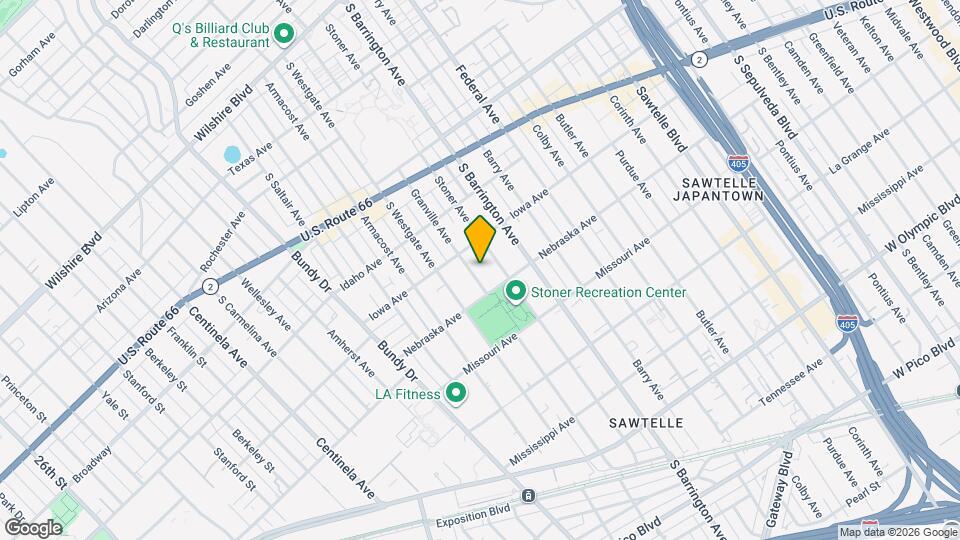 1728 Granville Ave Map and Location Details
