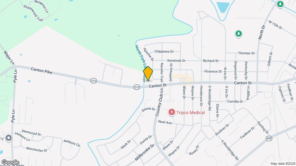 197 Apache Dr Map and Location Details