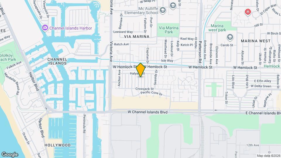 2612 Tiller Ave Map and Location Details