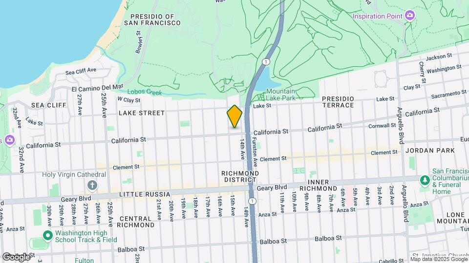 5230 California St Map and Location Details