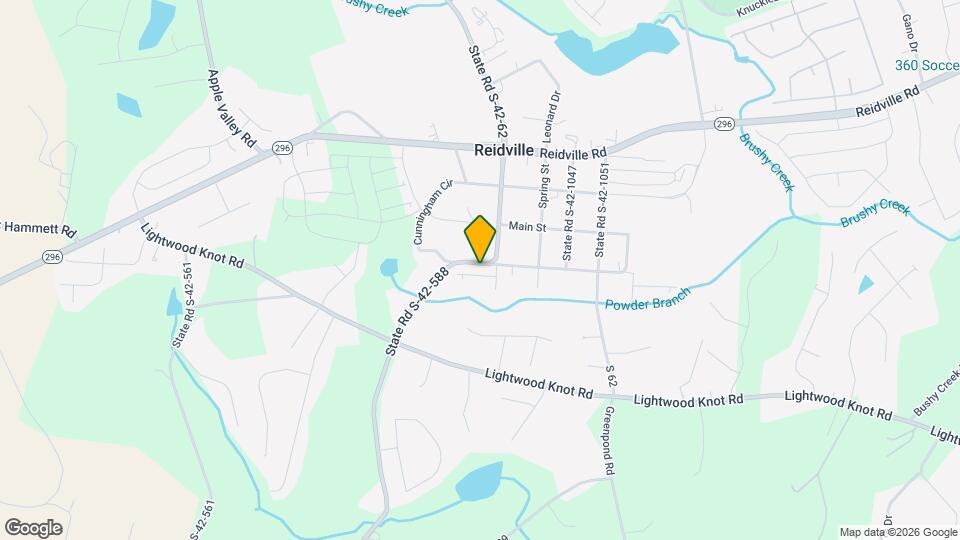 818 Powder Br Dr Map and Location Details