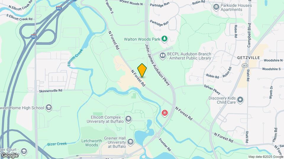 Frazier Apartments Map and Location Details