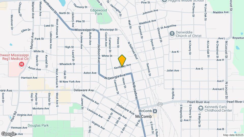 315 Kentucky Ave Map and Location Details