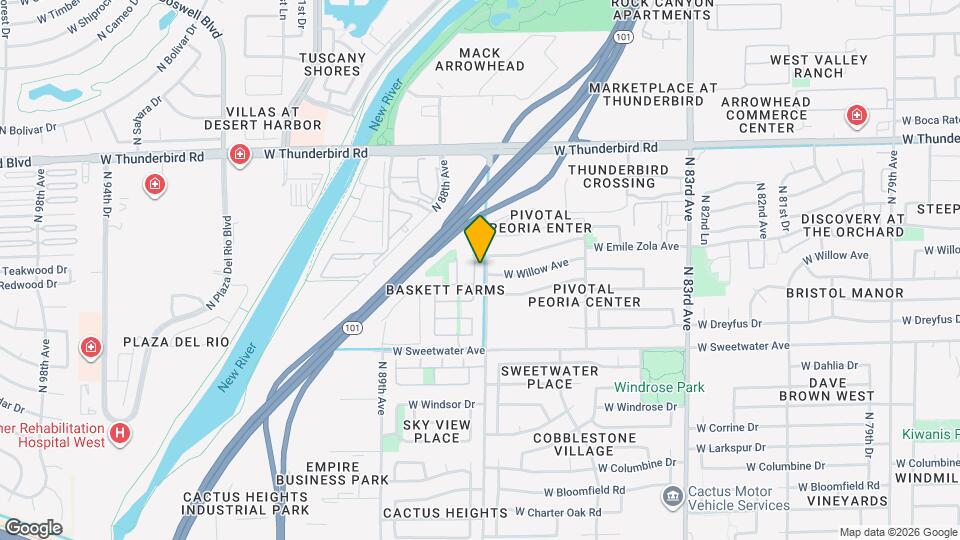 13405 N 87th Dr Mapa y Detalles de la Ubicación