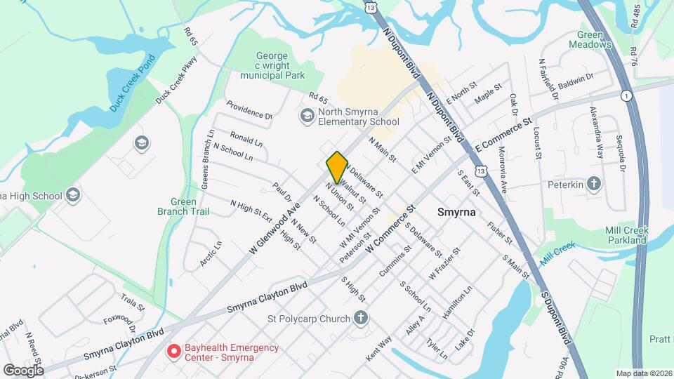 218 N Union St Mapa y Detalles de la Ubicación