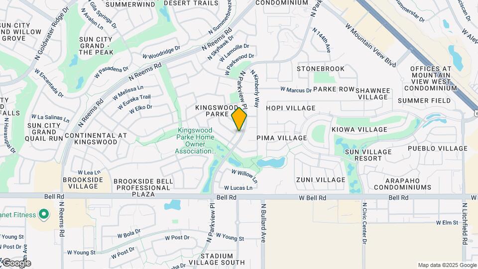 17217 N Larkspur Ln Map and Location Details