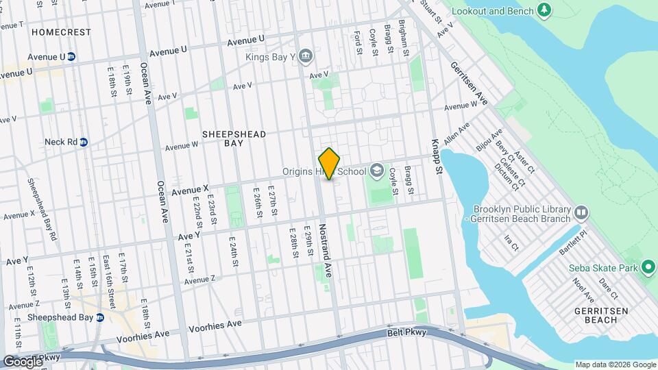 2430 Haring St Map and Location Details
