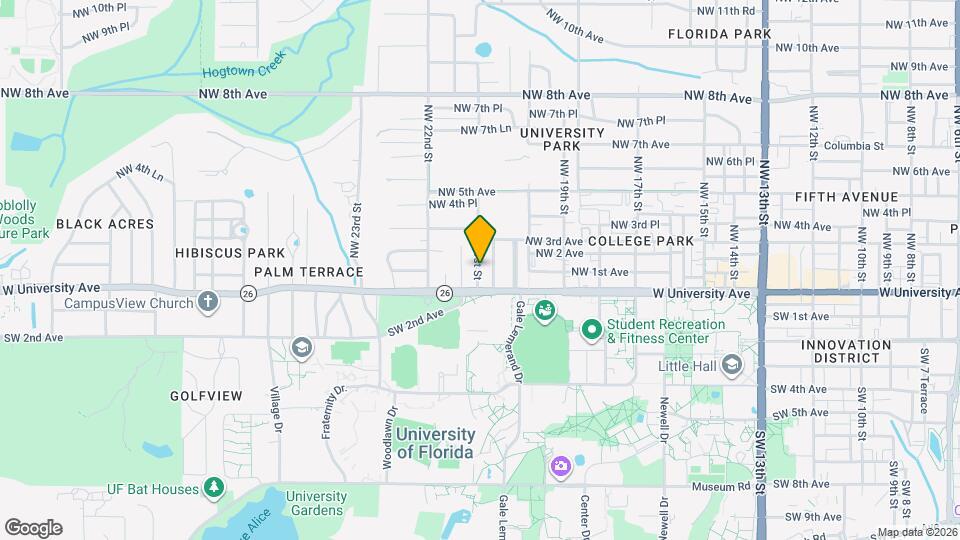 101 NW 21st St, Unit 103 Map and Location Details