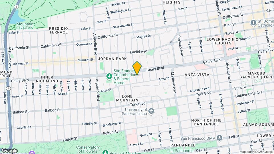746 Spruce St, Unit Unit 3 Map and Location Details