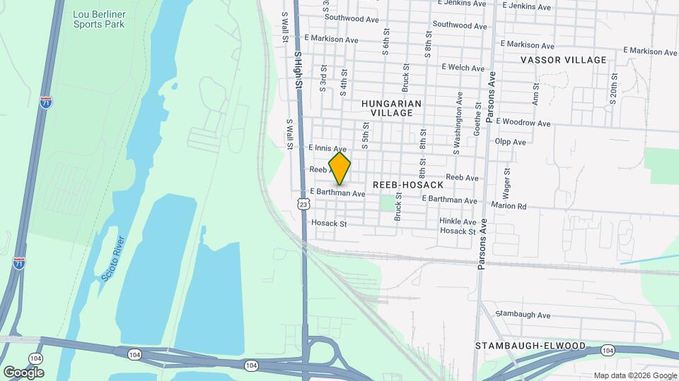 78 E Barthman Ave Map and Location Details