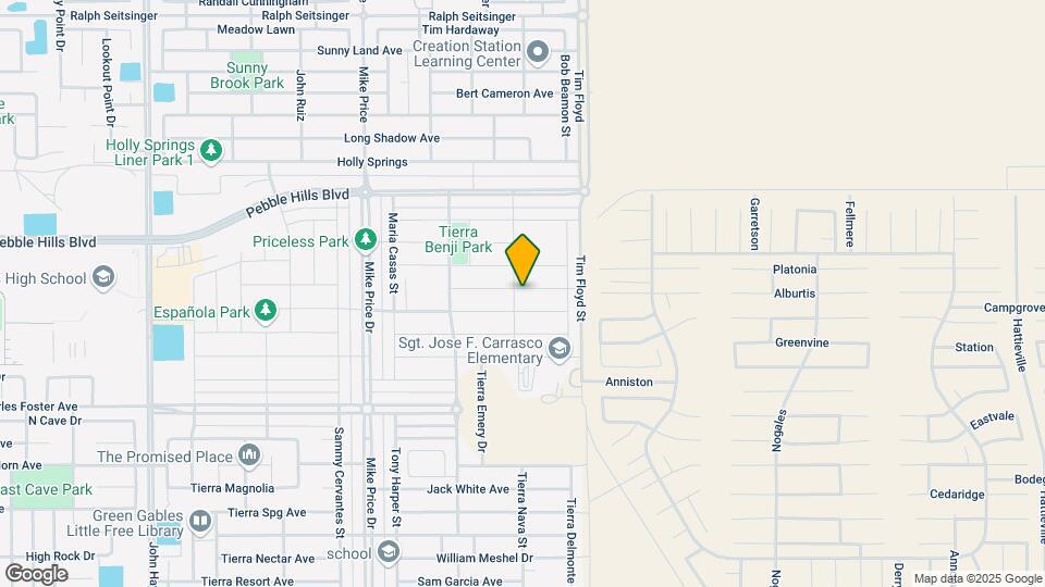 14904 Tierra Crystal Ave Map and Location Details