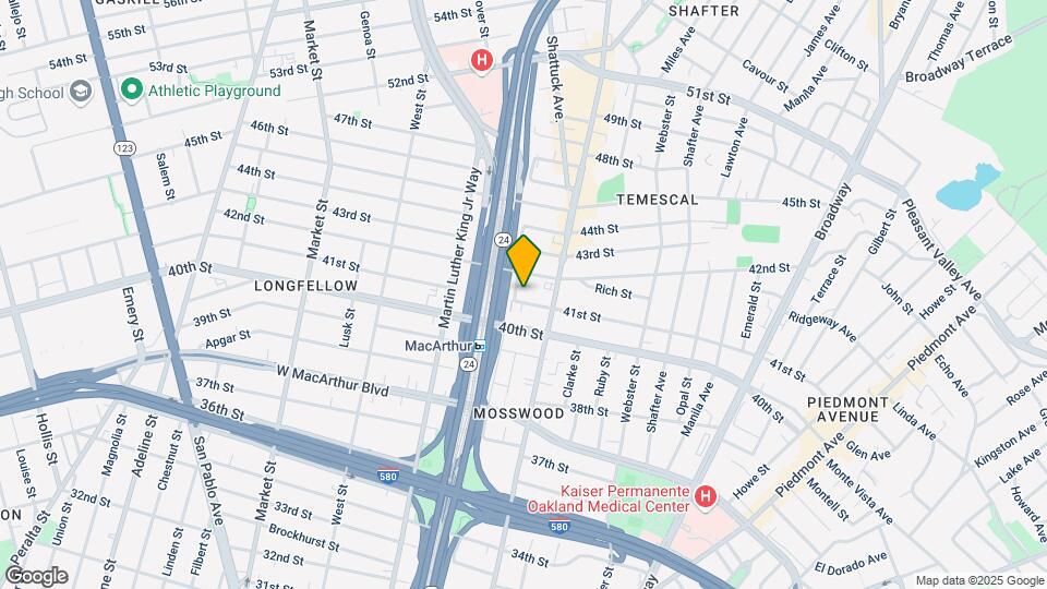 530-536 41st St Map and Location Details