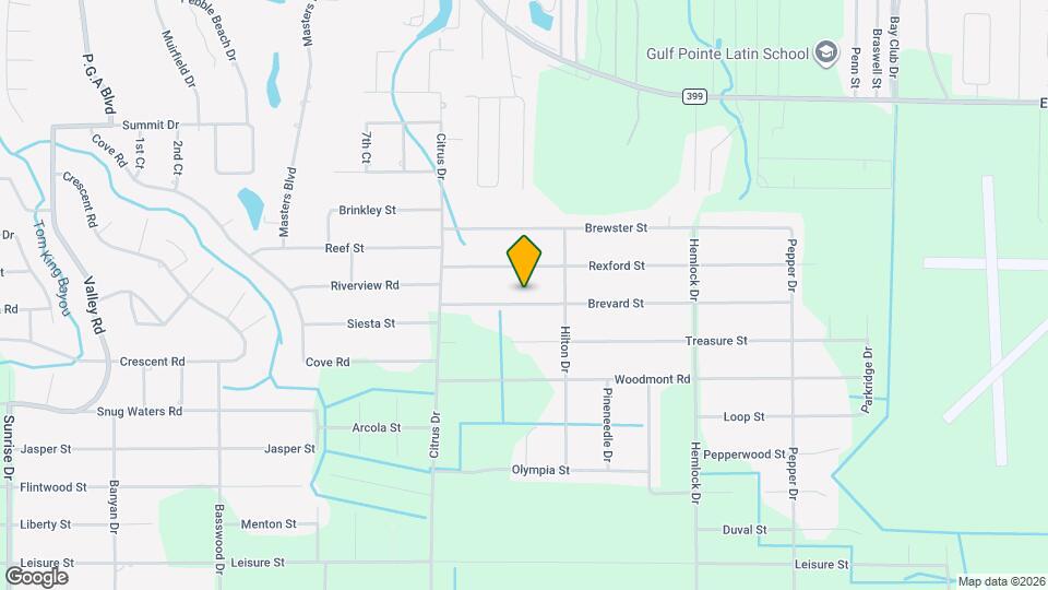 7358 Brevard St Mapa y Detalles de la Ubicación