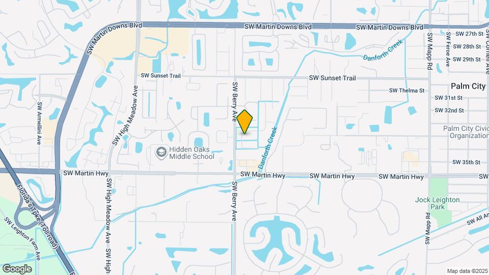 3451 SW Blackberry Ln Map and Location Details