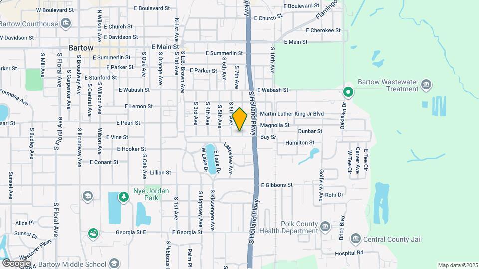 895 S 7th Ave Map and Location Details