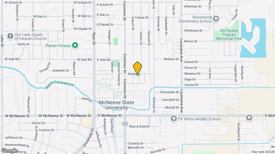 4214 Center St Map and Location Details