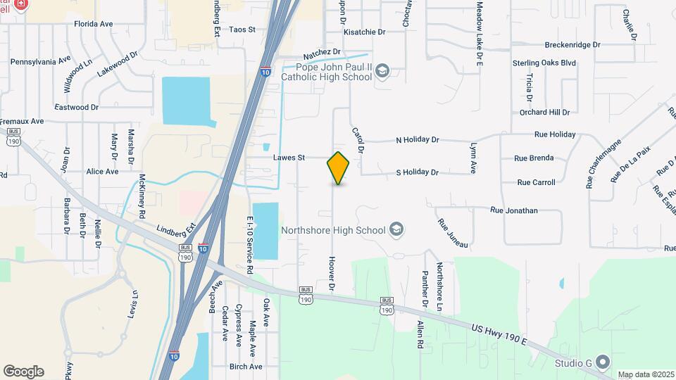 154 Hoover Dr Map and Location Details