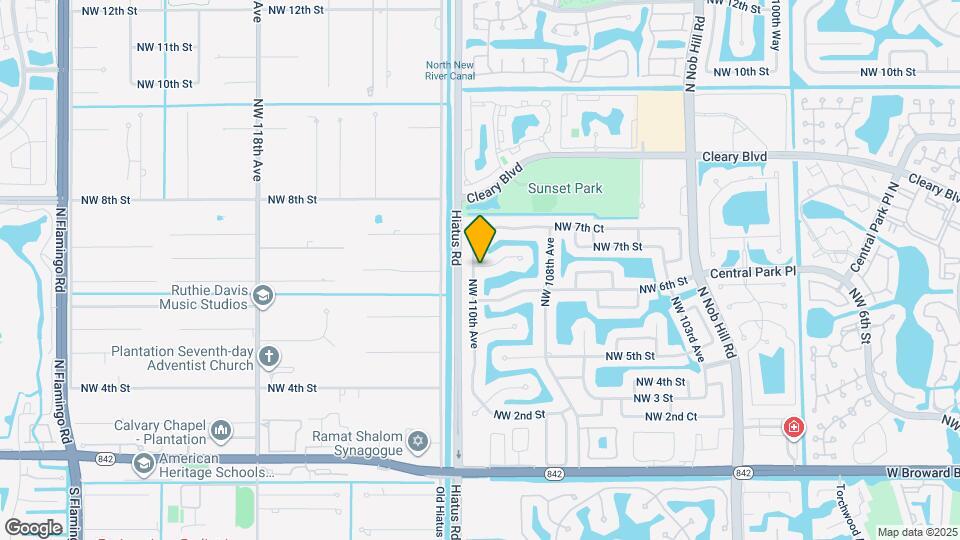 632 NW 110th Ave Map and Location Details