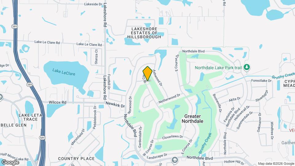 16511 W Course Dr Map and Location Details