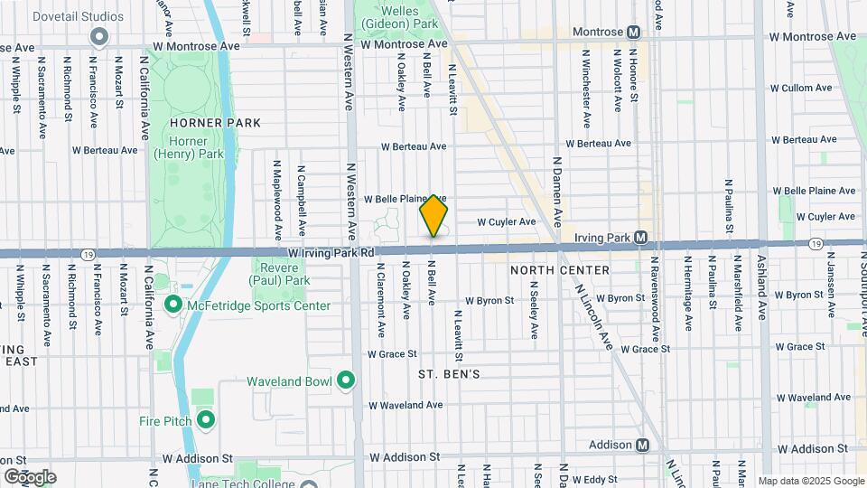 2224 W Irving Park Rd Map and Location Details
