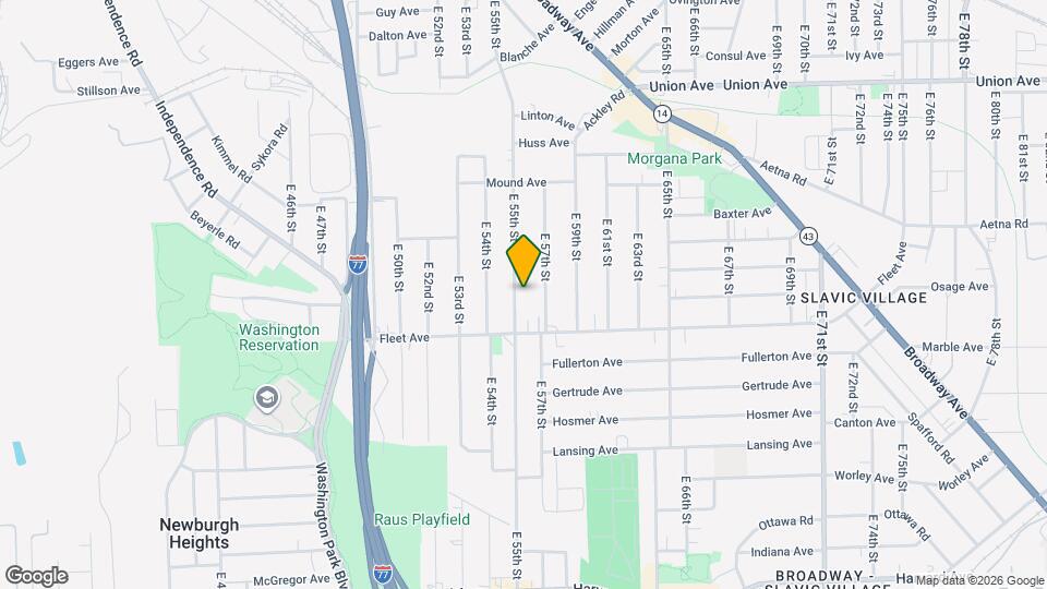 3711 E 55th St Map and Location Details