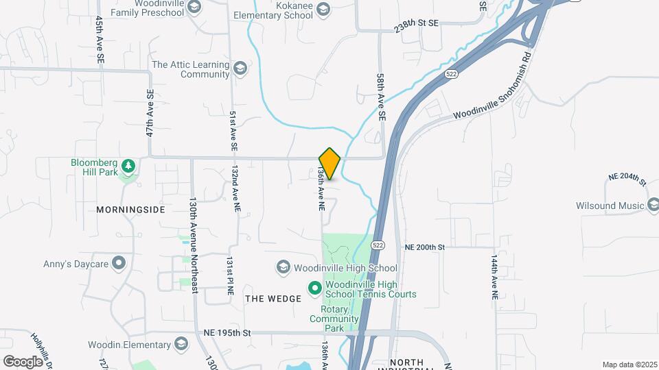 13630 NE 203rd St Map and Location Details