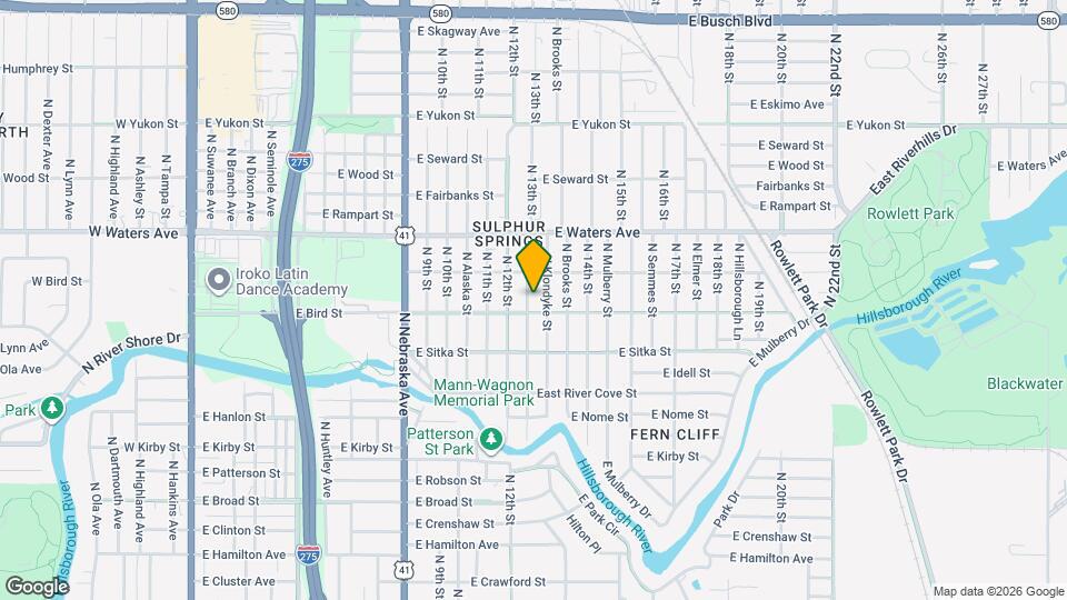 8205 N 13th St Map and Location Details