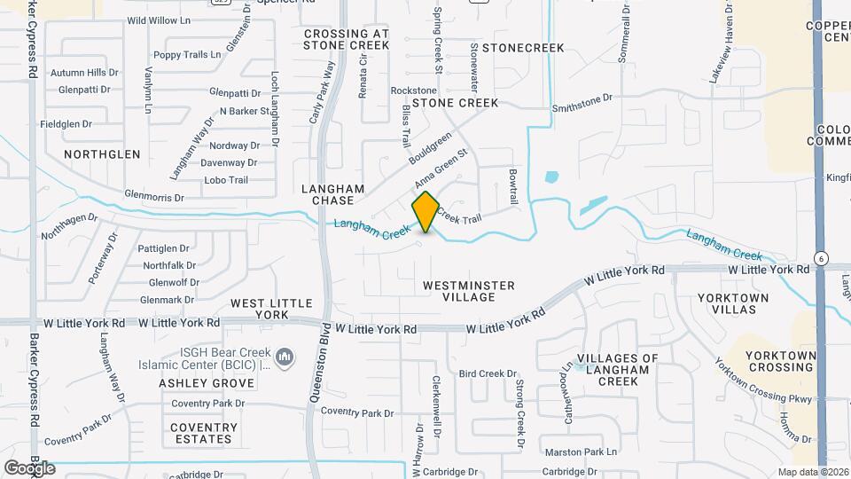 17006 Kemble Creek Dr Map and Location Details