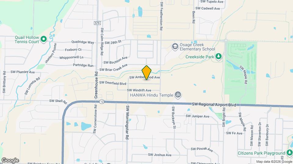 3006 SW Deerfield Blvd Map and Location Details