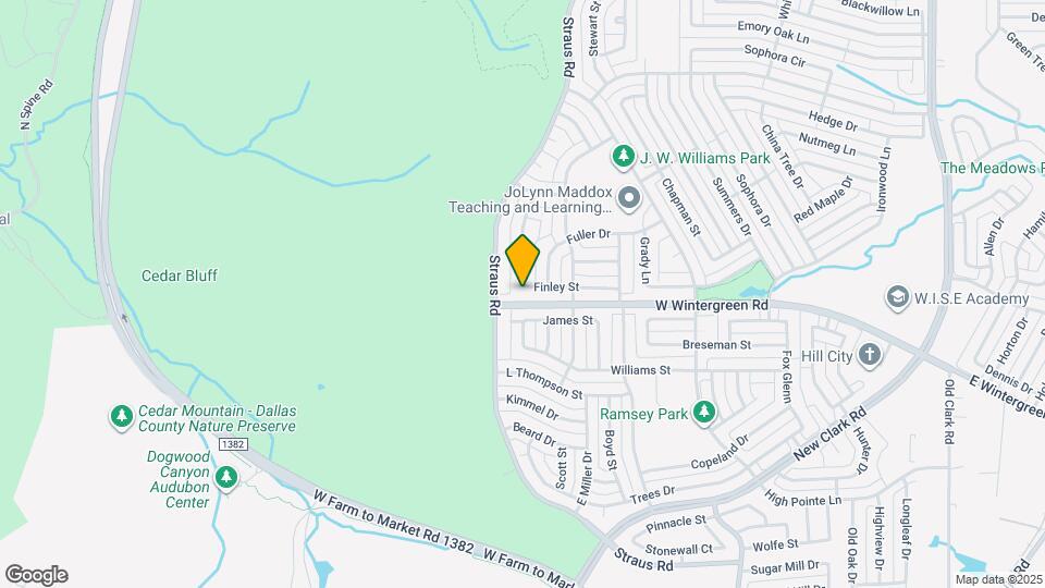 720 Finley St Map and Location Details