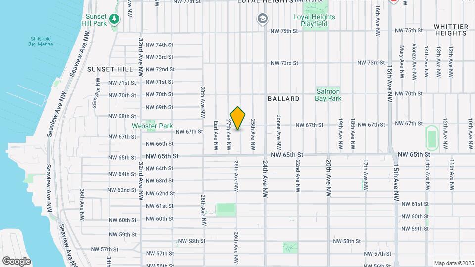 6547 26th Ave NW Map and Location Details