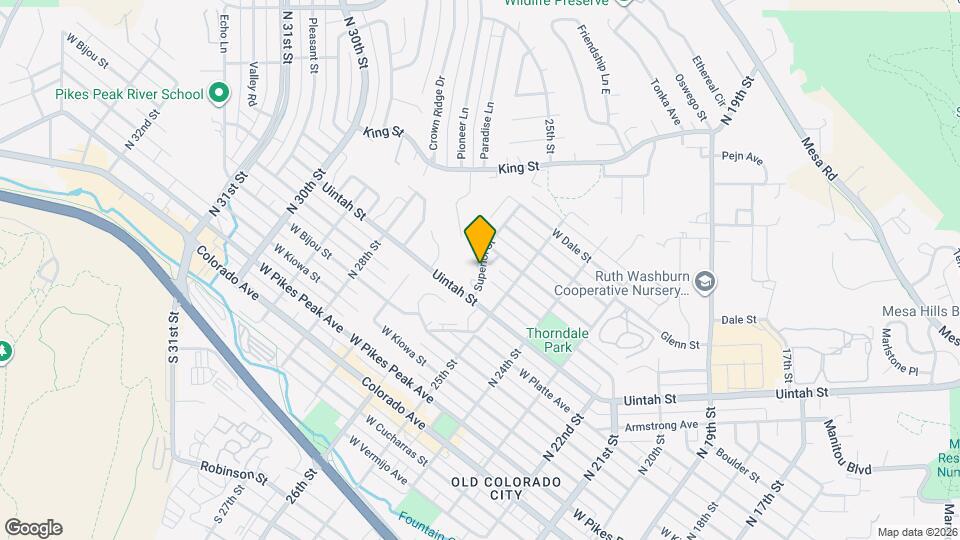 524 Superior St Map and Location Details