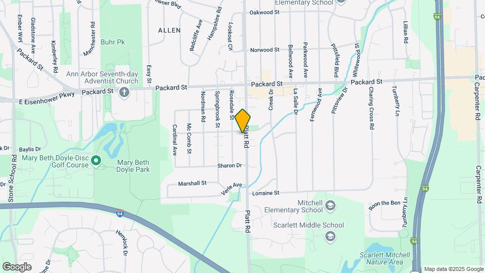 3222 Platt Rd Map and Location Details