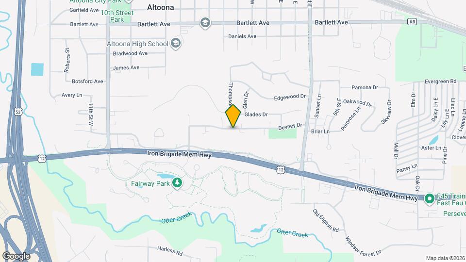 1609 Devney Dr Map and Location Details