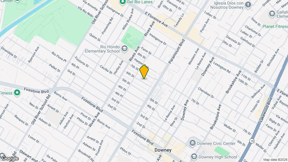7937 6th St, Unit Rear Unit Map and Location Details
