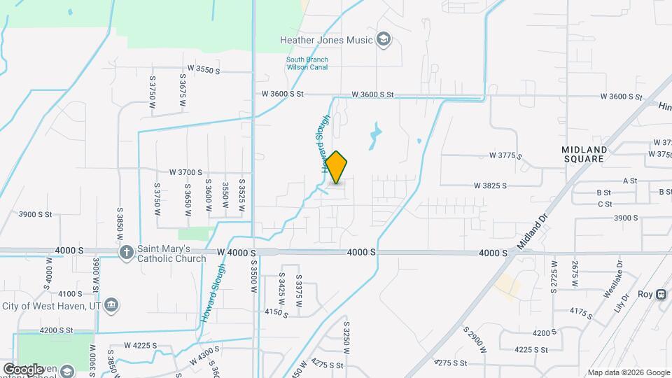 3329 W 3745 S Map and Location Details