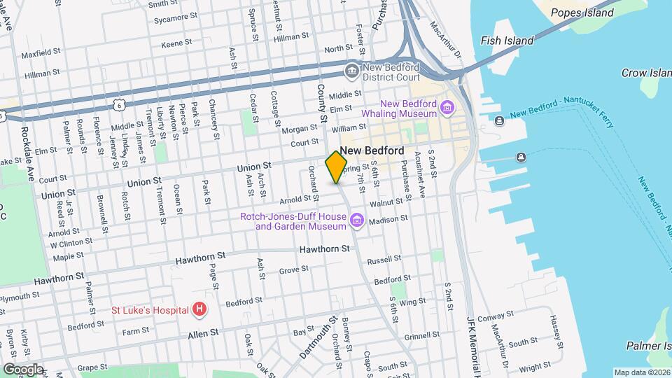 415 County St, Unit 412 Map and Location Details