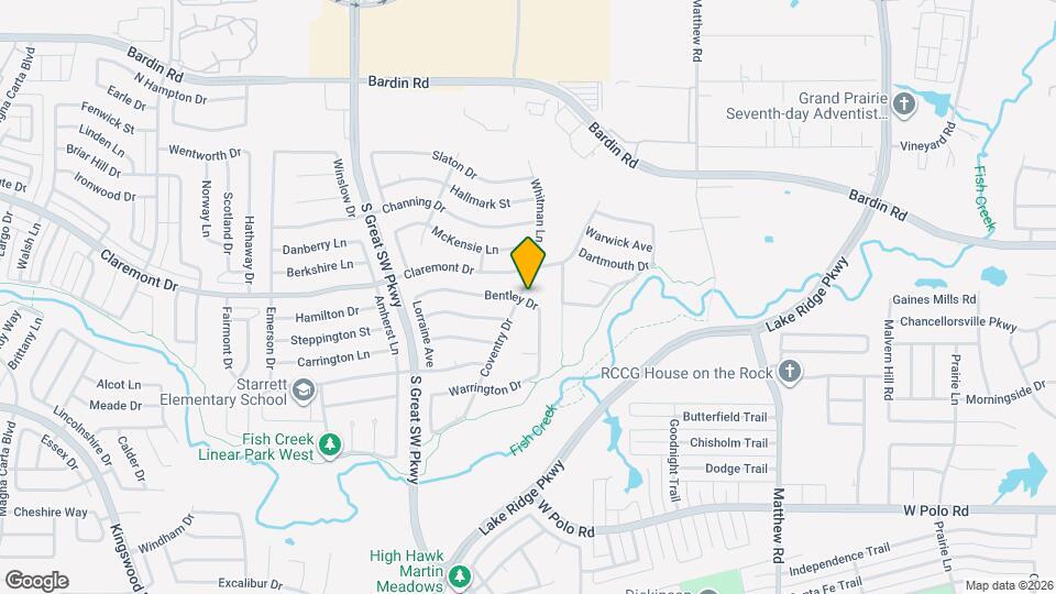 4317 Coventry Dr Map and Location Details